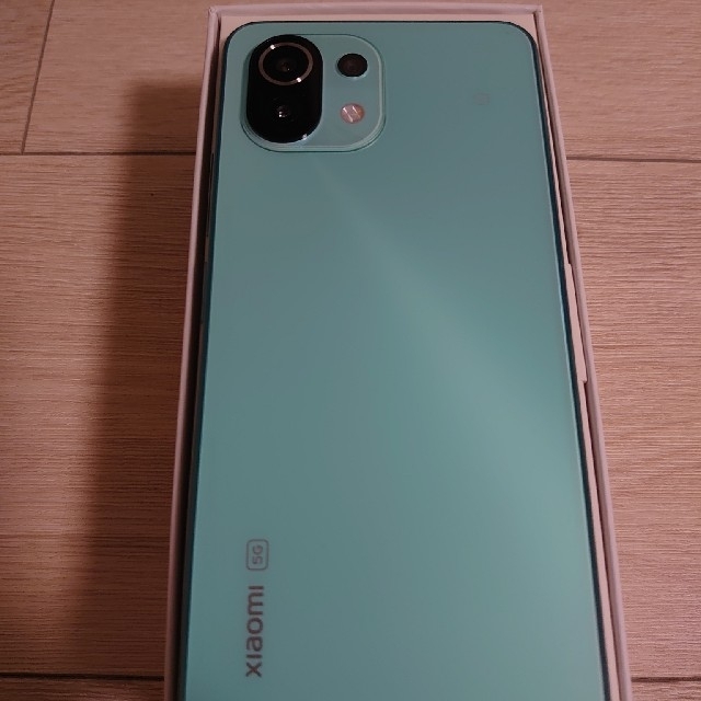 Xiaomi Mi 11 Lite 5G ミントグリーン スマホ/家電/カメラのスマートフォン/携帯電話(スマートフォン本体)の商品写真