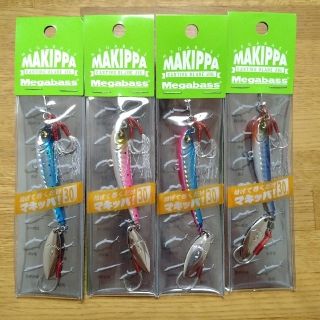 メガバス(Megabass)のマキッパ30ｇ（イワシ&ピンクイワシ&プルピン&マズメイワシ）(ルアー用品)