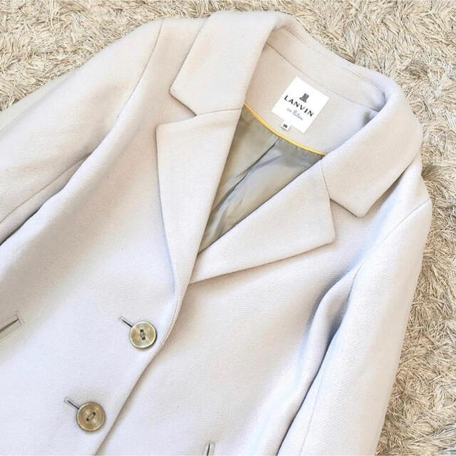 よろしけれ LANVIN en Bleu - 完売美品 ランバンオンブルー チェスター