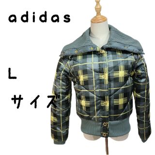 アディダス(adidas)のadidas アディダス ブルゾン 中綿ジャケット Lサイズ(ブルゾン)