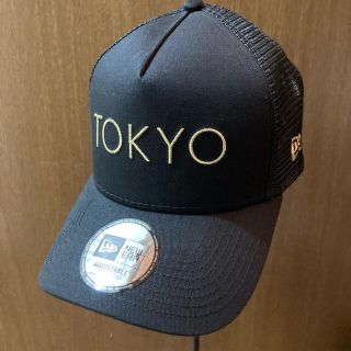 ニューエラー(NEW ERA)の新品 NEW ERA ニューエラ メッシュキャップ TOKYO ブラックゴールド(キャップ)