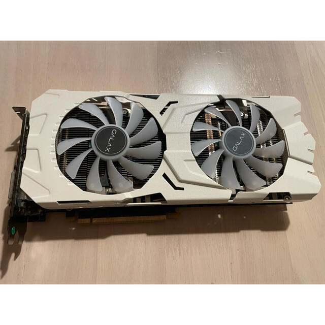 GALAX 玄人志向 GTX1080 GK-GTX1080-E8GB/WHITEPCパーツ