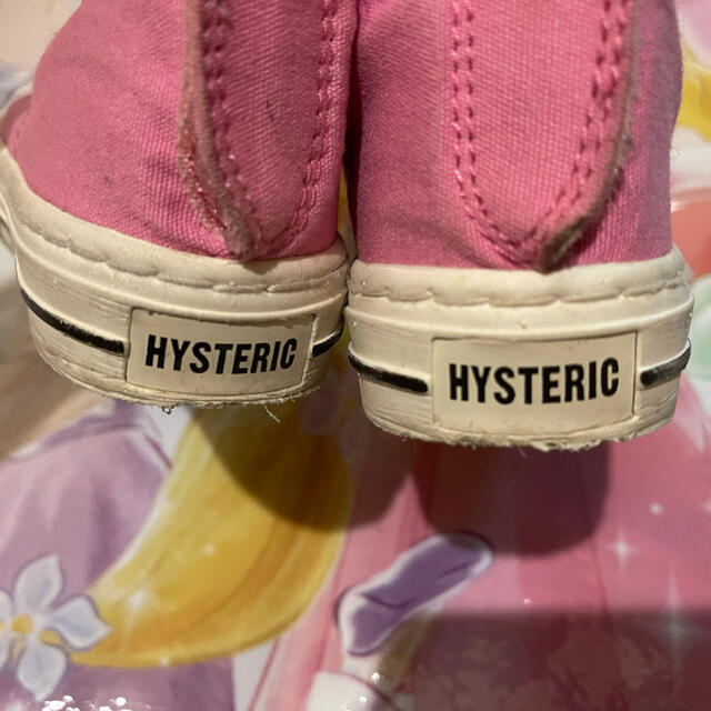 HYSTERIC MINI(ヒステリックミニ)のヒスミニ✩ハイカットスニーカー キッズ/ベビー/マタニティのキッズ靴/シューズ(15cm~)(スニーカー)の商品写真