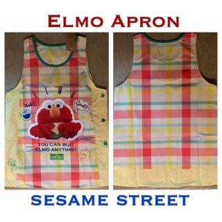 セサミストリート(SESAME STREET)のセサミストリート エルモ キャラクターエプロン 新品未使用(その他)