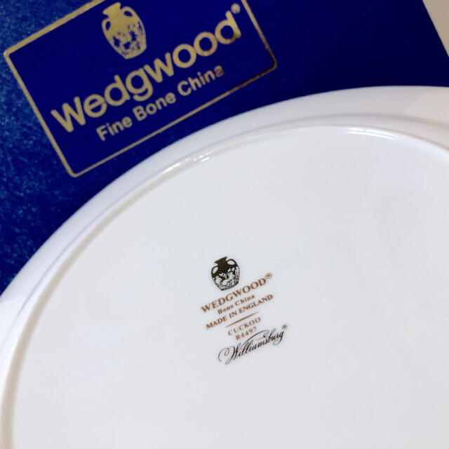 WEDGWOOD 新品ウェッジウッドプレート大皿カッコーかっこう黒壺刻印28cm 3