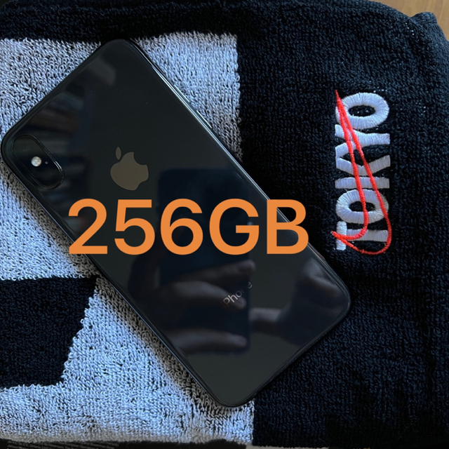 スマートフォン/携帯電話iPhone X スペースグレー　256GB