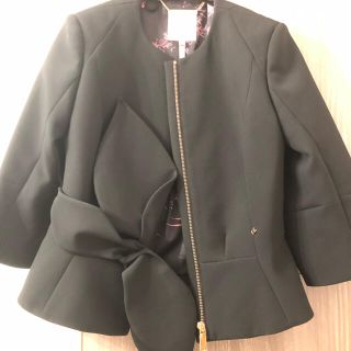TED BAKER ツイード セットアップ ジャケット スカート ブラック