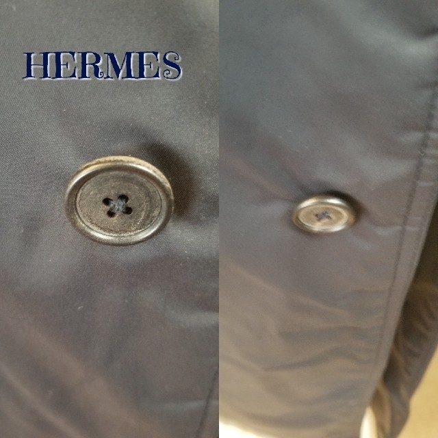 Hermes(エルメス)の未使用　レア　稀少　エルメス　HERMES　メンズ　ステンカラーコート メンズのジャケット/アウター(ステンカラーコート)の商品写真