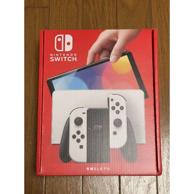 ゲームソフト/ゲーム機本体Nintendo Switch 有機ELモデル ホワイト 保証付