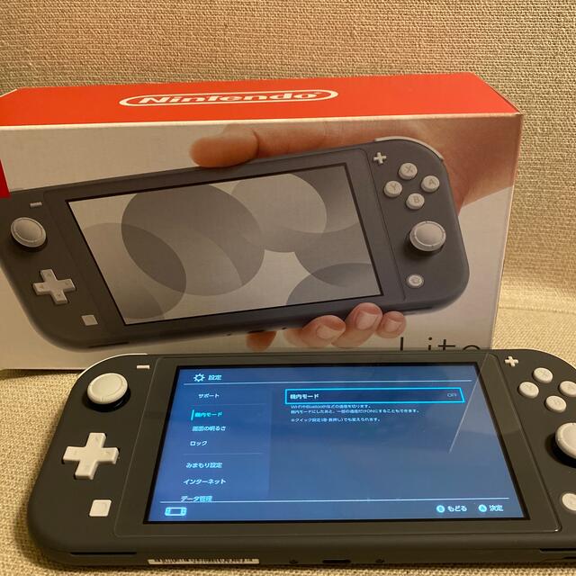 Nintendo Switch Liteグレー 外箱など欠品なし Nintendo Switch Liteグレー 外箱など欠品なし