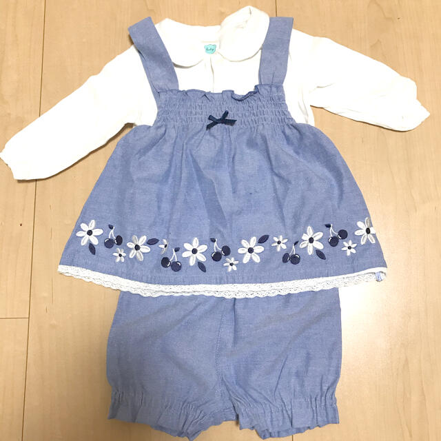 motherways(マザウェイズ)の専用　マザウェイズ　3点セット　69cm キッズ/ベビー/マタニティのベビー服(~85cm)(Ｔシャツ)の商品写真