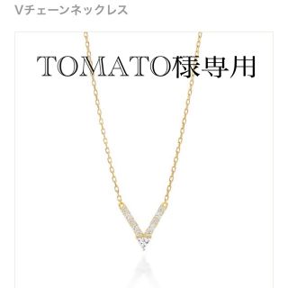 アーカー(AHKAH)のAHKAH Vチェーンネックレス 18k(ネックレス)