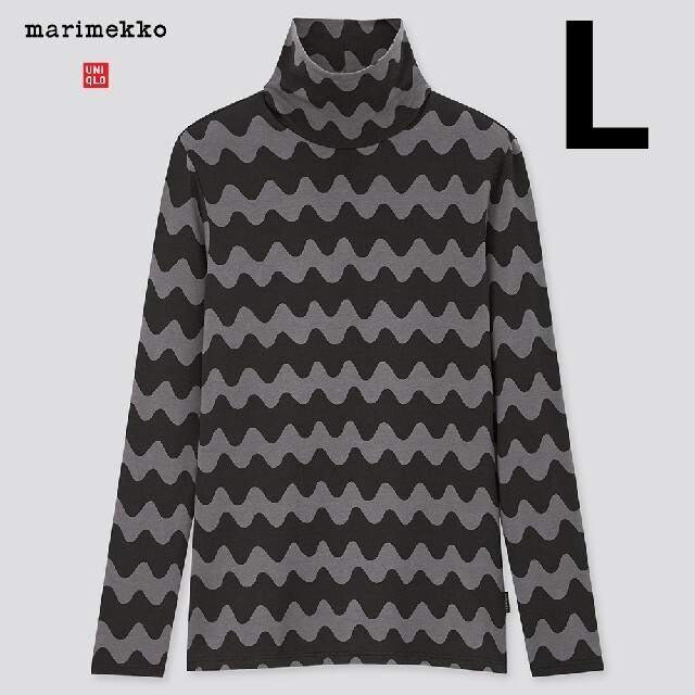 marimekko(マリメッコ)のL　marimekko UNIQLO ユニクロ　ヒートテック 　極暖　マリメッコ レディースの下着/アンダーウェア(アンダーシャツ/防寒インナー)の商品写真