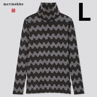 マリメッコ(marimekko)のL　marimekko UNIQLO ユニクロ　ヒートテック 　極暖　マリメッコ(アンダーシャツ/防寒インナー)