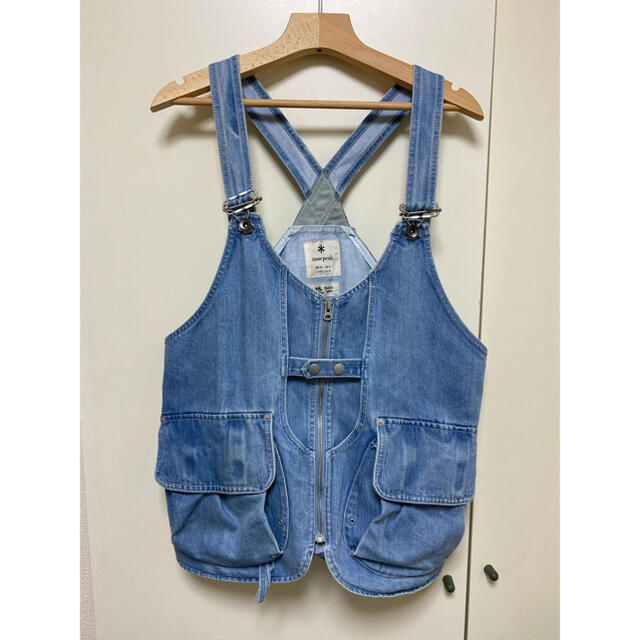 Snow Peak(スノーピーク)の(SALE)snowpeak indigo TAKIBI vest M メンズのトップス(ベスト)の商品写真