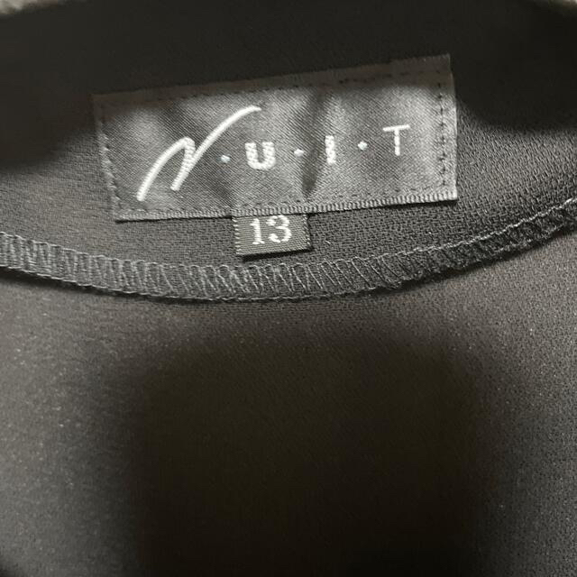 NUIT／ロングジャケット・ウォッシャブルフォーマル 13号 新品未使用　 レディースのジャケット/アウター(ノーカラージャケット)の商品写真