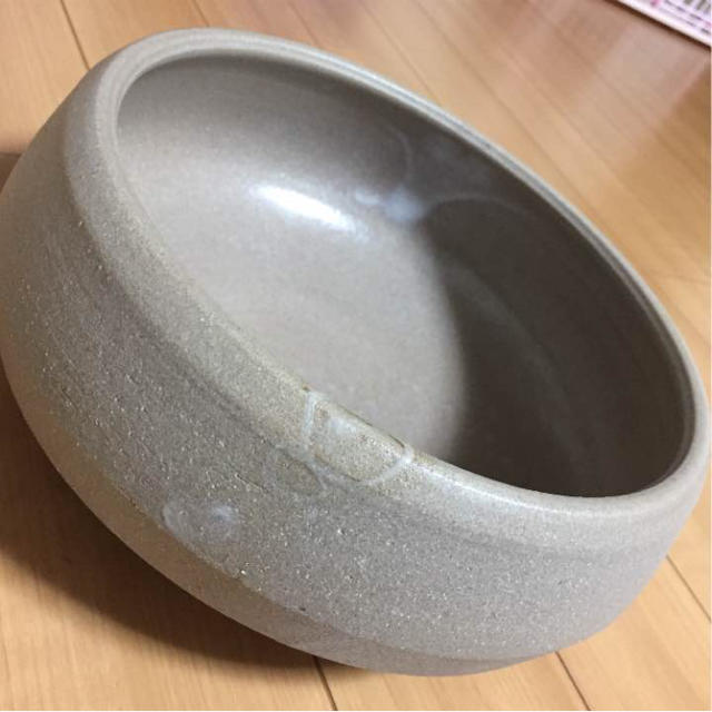 新品 上野焼 鉢 陶芸品 金魚鉢 メダカ 陶器  睡蓮鉢 焼物 すいれん鉢 インテリア/住まい/日用品のインテリア/住まい/日用品 その他(その他)の商品写真