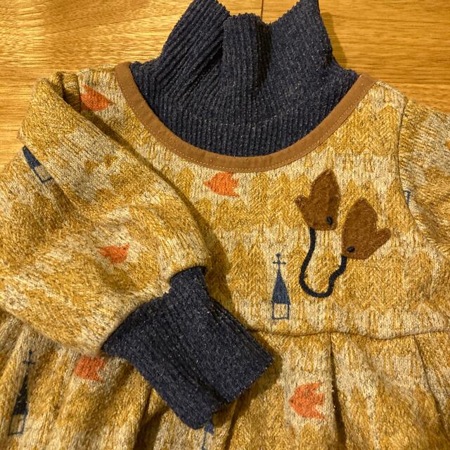 Petit jam(プチジャム)のプチジャム  ワンピース　サイズ80 キッズ/ベビー/マタニティのベビー服(~85cm)(ワンピース)の商品写真