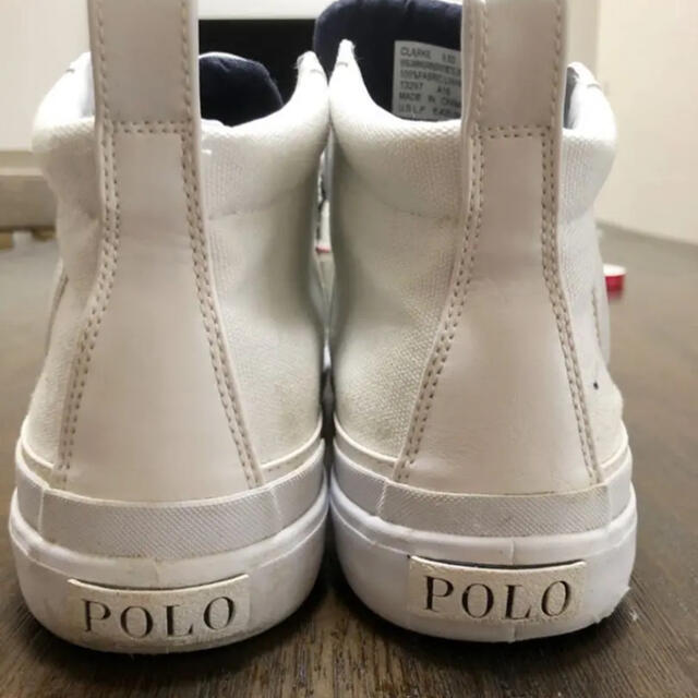 POLO RALPH LAUREN(ポロラルフローレン)のラルフローレン PONY型押し ハイカットスニーカー メンズの靴/シューズ(スニーカー)の商品写真