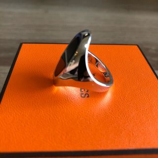 HERMES シェーヌダンクル ヴェルソ リング オニキス 54 14号 15号 HERMES シェーヌダンクル ヴェルソ リング オニキス 54 14号 15号