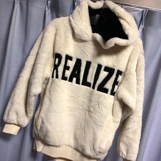 リアライズ(REALIZE)のアンタローさん専用　パーカー　レディース　モコモコ　あたたか　(パーカー)