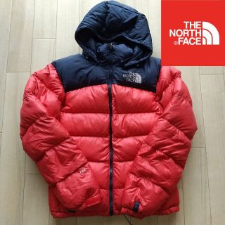 ザノースフェイス(THE NORTH FACE)の【たくやん様】ノースフェイス ヌプシ ダウンジャケット 赤 XS(ダウンジャケット)