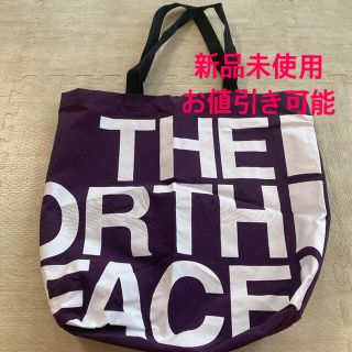 ザノースフェイス(THE NORTH FACE)のザノースフェイスパープルレーベル　ロゴプリントトートバッグ(トートバッグ)