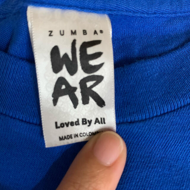 Zumba(ズンバ)のZUMBA Tシャツ　あお メンズのトップス(Tシャツ/カットソー(半袖/袖なし))の商品写真