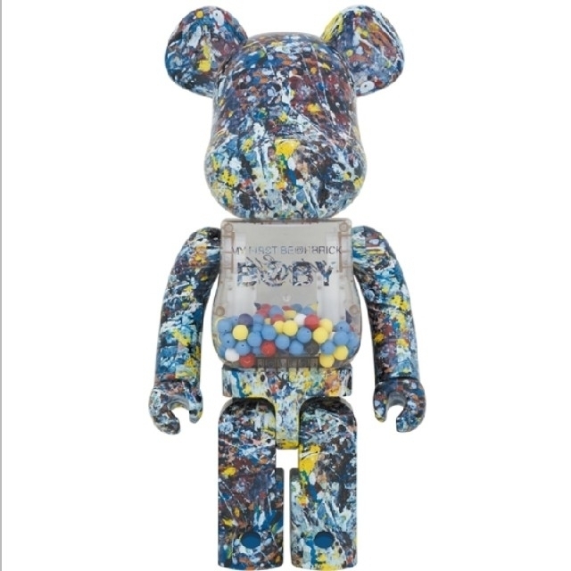 MEDICOM TOY(メディコムトイ)のMY FIRST BE@RBRICK B@BYJackson Pollock  エンタメ/ホビーのフィギュア(その他)の商品写真