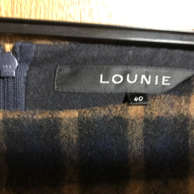 LOUNIE(ルーニィ)の美品❤️LOUNIE チェックワンピース レディースのワンピース(ひざ丈ワンピース)の商品写真