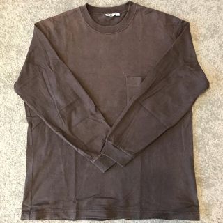 ユニクロ(UNIQLO)のUNIQLO U ロングスリーブTシャツ ロンT(Tシャツ/カットソー(七分/長袖))