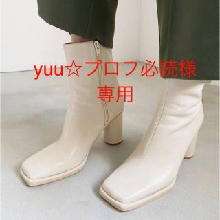 アメリヴィンテージ(Ameri VINTAGE)のyuu☆プロフ必読様専用　DIMENSIONAL SQUARE BOOTS(ブーツ)