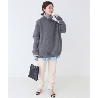 スピックアンドスパン(Spick & Span)のSpick and Span WASHABLE WOOLジョグパンツ(カジュアルパンツ)