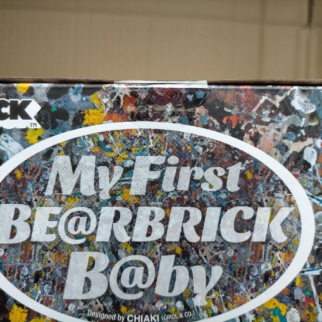 MEDICOM TOY(メディコムトイ)のMY FIRST BE@RBRICK B@BYJackson Pollock  エンタメ/ホビーのフィギュア(その他)の商品写真