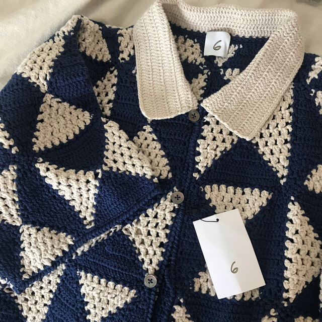 6 roku TRIANGLE SHIRT KNIT