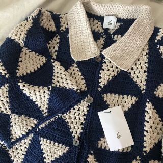 ビューティアンドユースユナイテッドアローズ(BEAUTY&YOUTH UNITED ARROWS)の6 roku TRIANGLE SHIRT KNIT (ニット/セーター)