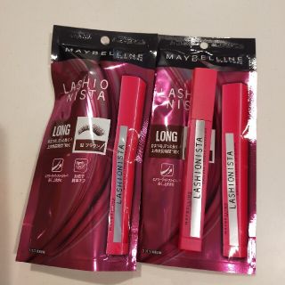 メイベリン(MAYBELLINE)のメイベリンマスカラ ラッシュニスタN02★2本セット(マスカラ)