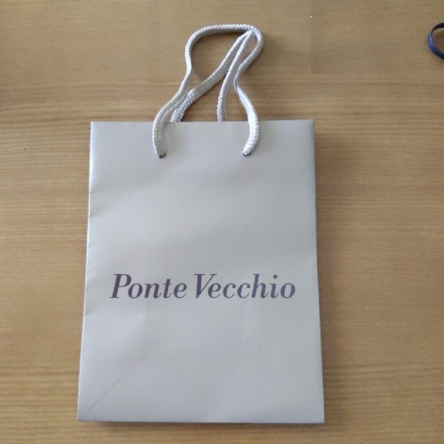 PonteVecchio(ポンテヴェキオ)のPonte Vecchio☆ポンデヴェキオ☆ショップペーパーバック レディースのバッグ(ショップ袋)の商品写真