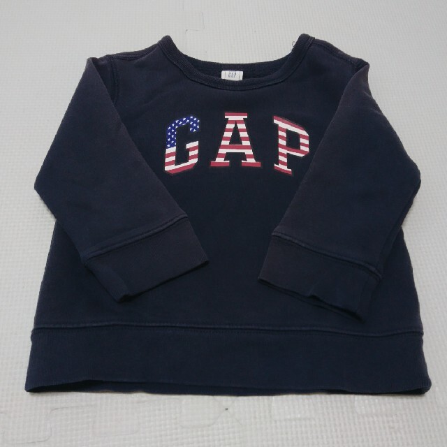 babyGAP(ベビーギャップ)のGAP トレーナー キッズ/ベビー/マタニティのキッズ服男の子用(90cm~)(Tシャツ/カットソー)の商品写真