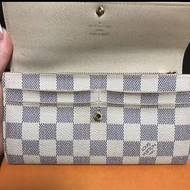 LOUIS VUITTON(ルイヴィトン)のうさすけ様専用ルイヴィトン☆アズール　長財布 レディースのファッション小物(財布)の商品写真