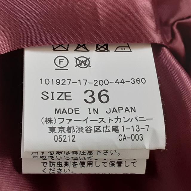ANAYI(アナイ)のアナイ コート サイズ36 S レディース美品  レディースのジャケット/アウター(その他)の商品写真