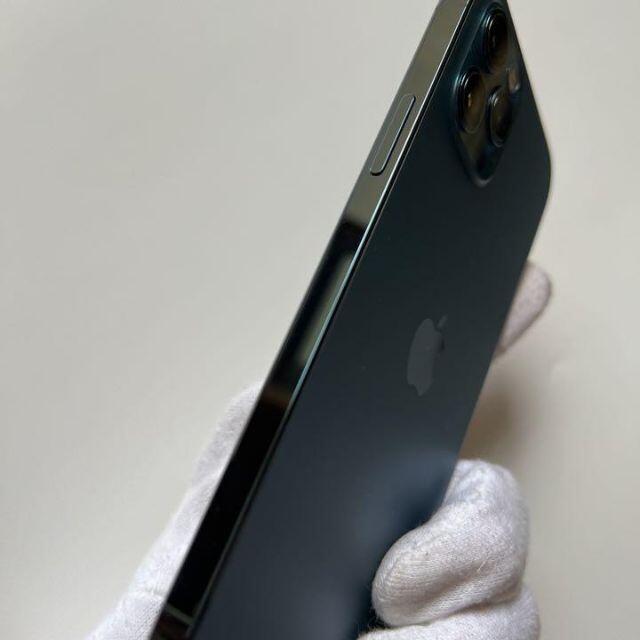 Apple(アップル)のiPhone12 pro Pacific Blue 128GB SIMフリー美品 スマホ/家電/カメラのスマートフォン/携帯電話(スマートフォン本体)の商品写真