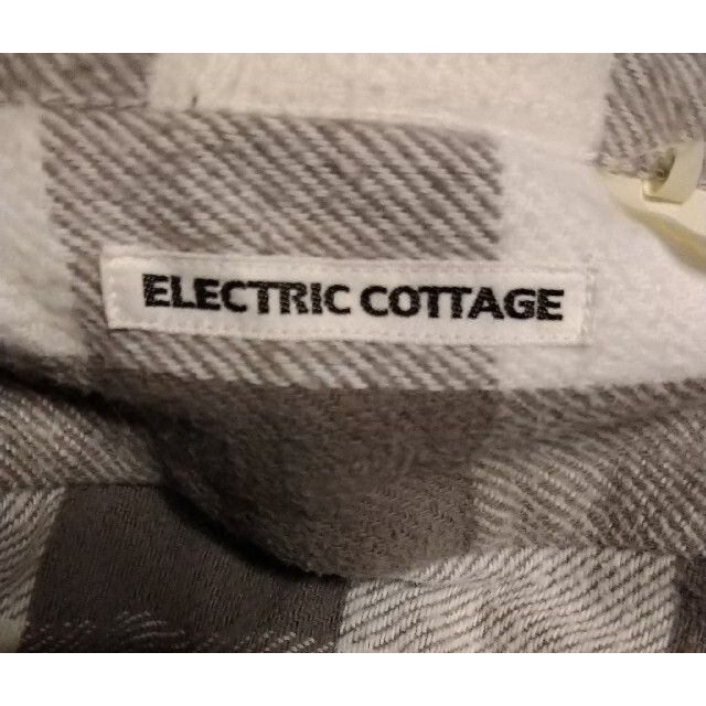 ELECTRIC COTTAGE(エレクトリックコテージ)のECエレクトリックコテージ ブロックラインネル　藤原ヒロシ  裏原 レディメイド メンズのトップス(シャツ)の商品写真