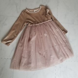 新品同様チュールワンピース♡サイズ120(ワンピース)