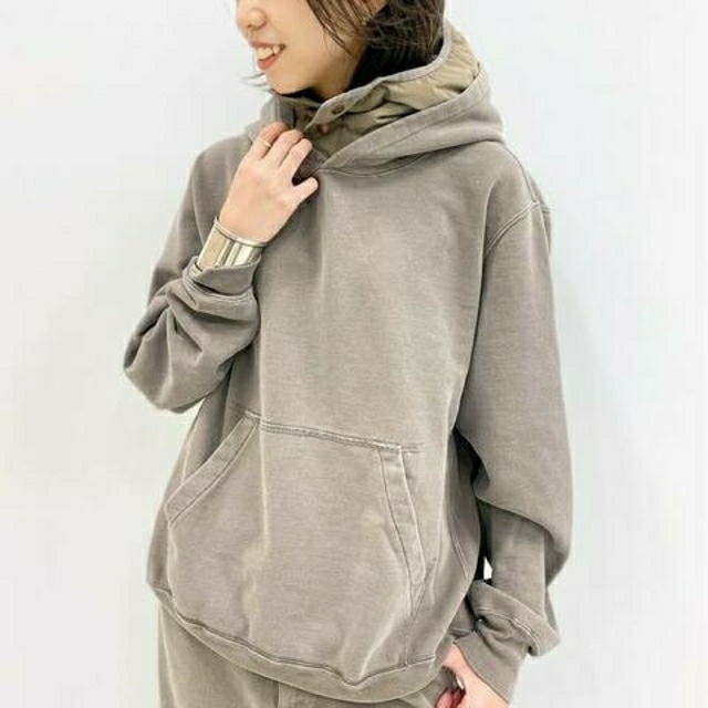 【REMI RELIEF】 DOWN FOODY PARKA BROWN