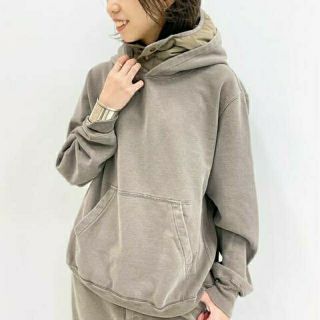 ドゥーズィエムクラス(DEUXIEME CLASSE)の【REMI RELIEF】 DOWN FOODY PARKA BROWN(パーカー)