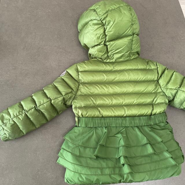 MONCLER(モンクレール)の【値下げ】モンクレール　ダウンジャケット　ベビー子供（女の子）（ベルト付） キッズ/ベビー/マタニティのベビー服(~85cm)(ジャケット/コート)の商品写真