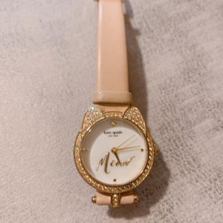 腕時計kate spade  猫顔  限定