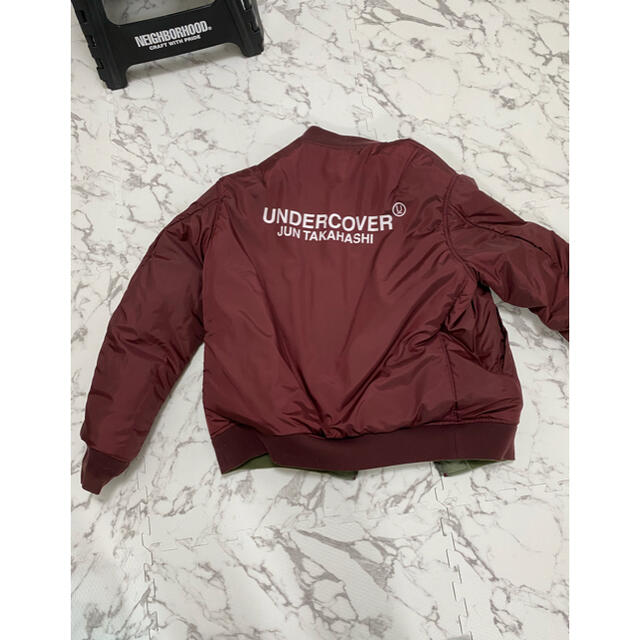 UNDERCOVER(アンダーカバー)のUNDERCOVER アンダーカバー　MA1 サイズXL リバーシブル メンズのジャケット/アウター(ナイロンジャケット)の商品写真