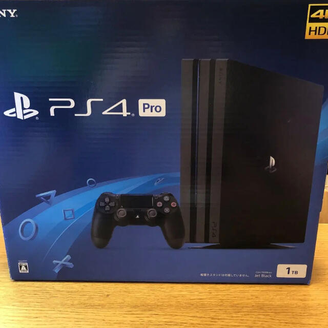 PlayStation4(プレイステーション4)のPS4本体　SONY PlayStation4 Pro CUH-7200BB01 エンタメ/ホビーのゲームソフト/ゲーム機本体(家庭用ゲーム機本体)の商品写真